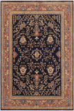 Oriental Ziegler Rosie Blue/Light Brown Wool Rug - 8'10'' x 11'9''