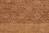 handmade Transitional Kafkaz Brown Tan Hand Knotted RECTANGLE 100% WOOL area rug 8 x 12