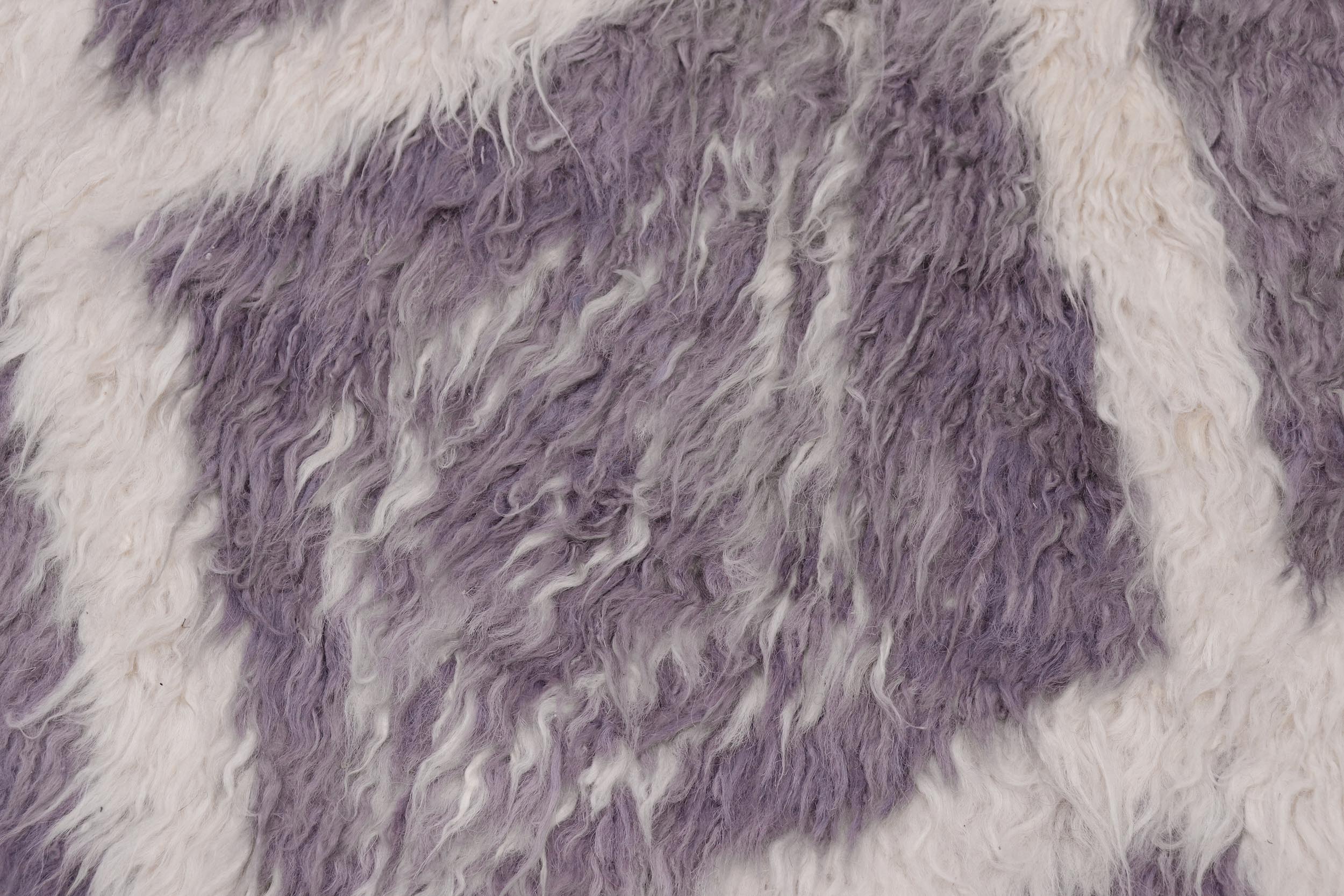 handmade Geometric Moroccan Gray Ivory Hand Knotted RECTANGLE 100% WOOL area rug 8' x 10'