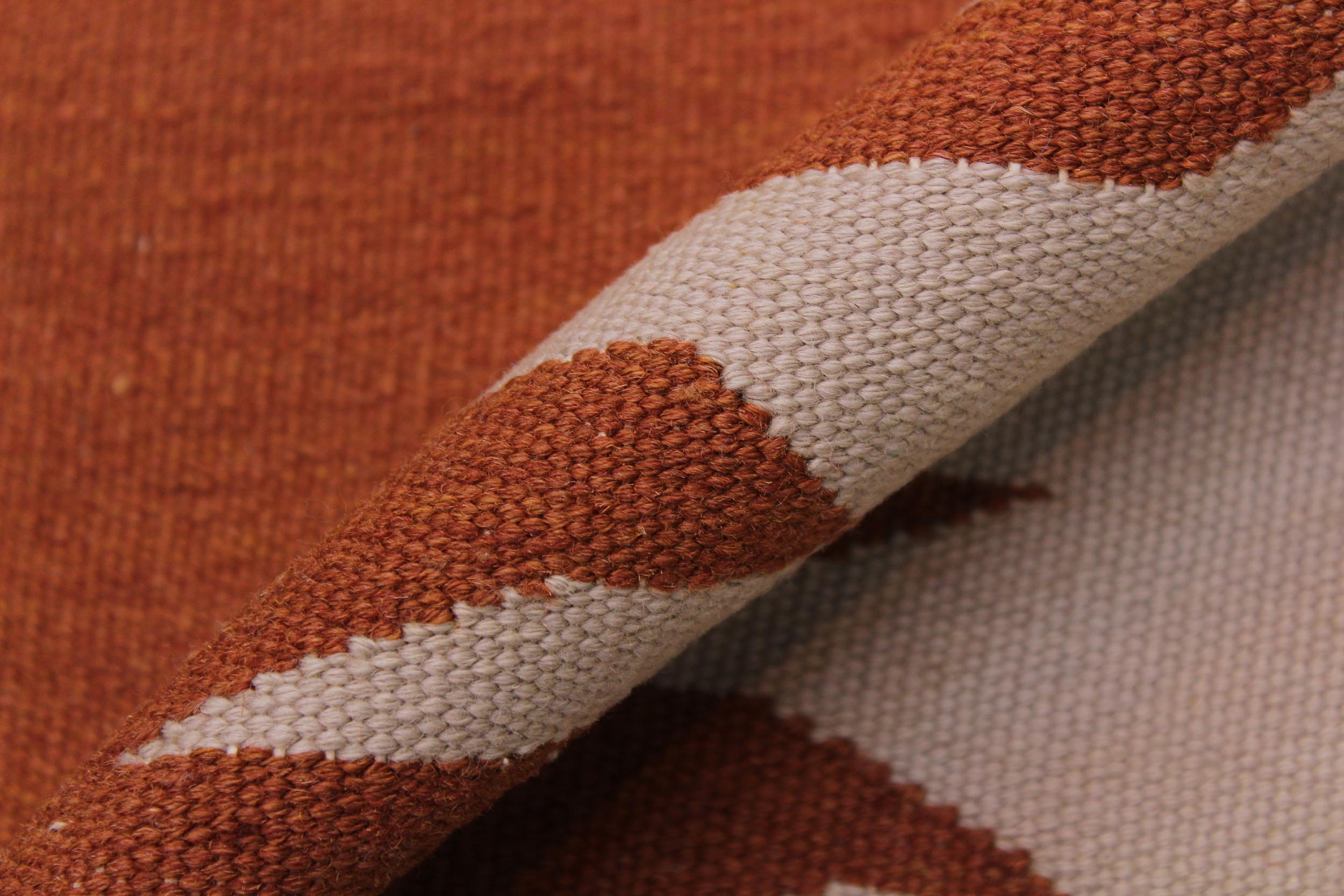 handmade Modern Kilim Grey Blue Hand-Woven RECTANGLE 100% WOOL area rug 8x10