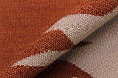 Modern Turkish Kilim Alejandr Hand-Woven Wool Rug - 7'10''X9'11''