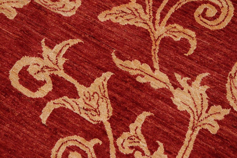 handmade Transitional Design Rust Tan Hand Knotted RECTANGLE 100% WOOL area rug 9X12