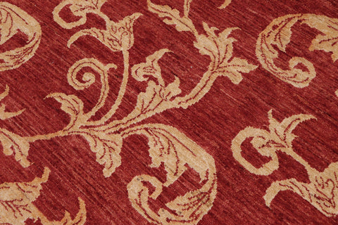 handmade Modern Design Rust Tan Hand Knotted RECTANGLE 100% WOOL area rug 9' x 12'