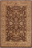 Eclectic Ziegler Alison Brown/Tan Wool Rug - 9'1'' x 12'0''