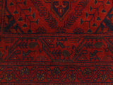 handmade Tribal Biljik Khal Mohammadi Dark Red Black Hand Knotted RUNNER 100% WOOL area rug 3 x 6