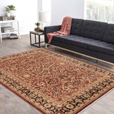 handmade Traditional Kafkaz Brown Blue Hand Knotted RECTANGLE 100% WOOL area rug 10 x 14