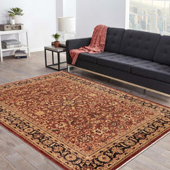 handmade Traditional Kafkaz Brown Blue Hand Knotted RECTANGLE 100% WOOL area rug 10X14