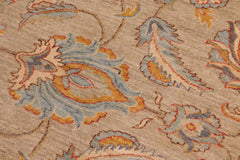 handmade Traditional Kafkaz Gray Blue Hand Knotted RECTANGLE 100% WOOL area rug 10X14