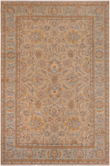 handmade Traditional Kafkaz Gray Blue Hand Knotted RECTANGLE 100% WOOL area rug 10X14