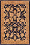 handmade Traditional Kafkaz Blue Brown Hand Knotted RECTANGLE 100% WOOL area rug 10 x 13