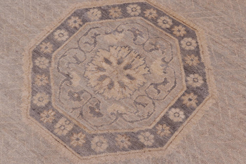 handmade Traditional Kafkaz Lt. Gray Drk. Gray Hand Knotted RECTANGLE 100% WOOL area rug 9' x 12'