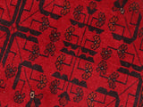 handmade Tribal Biljik Khal Mohammadi Red Black Hand Knotted RECTANGLE 100% WOOL area rug 5x6