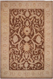 handmade Traditional Kafkaz Dark Brwon Tan Hand Knotted RECTANGLE 100% WOOL area rug 10 x 15