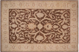 Classic Ziegler Lynne Brwon/Tan Hand-Knotted Wool Rug - 9'9'' x 15'5''