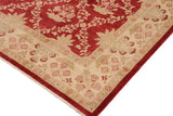 handmade Transitional Victoria Red Beige Hand Knotted RECTANGLE 100% WOOL area rug 10 x 14