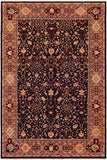 handmade Transitional Kafkaz Blue Brown Hand Knotted RECTANGLE 100% WOOL area rug 10 x 14