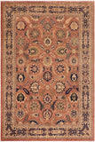 handmade Traditional Kafkaz Orange Blue Hand Knotted RECTANGLE 100% WOOL area rug 10 x 14