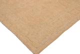 handmade Transitional Kafkaz Tan Beige Hand Knotted RECTANGLE 100% WOOL area rug 10 x 14