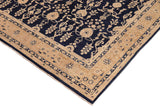 handmade Traditional Kafkaz Blue Brown Hand Knotted RECTANGLE 100% WOOL area rug 10 x 15