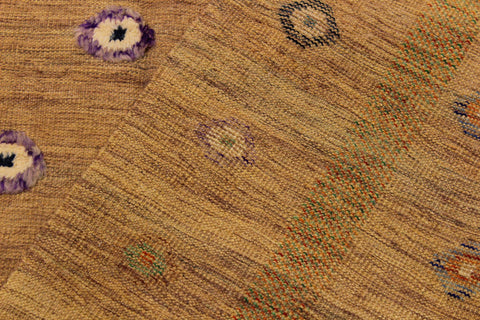 handmade Geometric Moroccan Hi Tan Green Hand Knotted RECTANGLE 100% WOOL area rug 9' x 11'