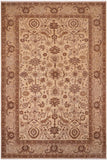 handmade Traditional Kafkaz Tan Lt. Tan Hand Knotted RECTANGLE 100% WOOL area rug 10 x 13