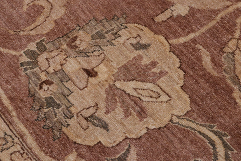 handmade Traditional Kafkaz Lt. Brown Tan Hand Knotted RECTANGLE 100% WOOL area rug 10x13