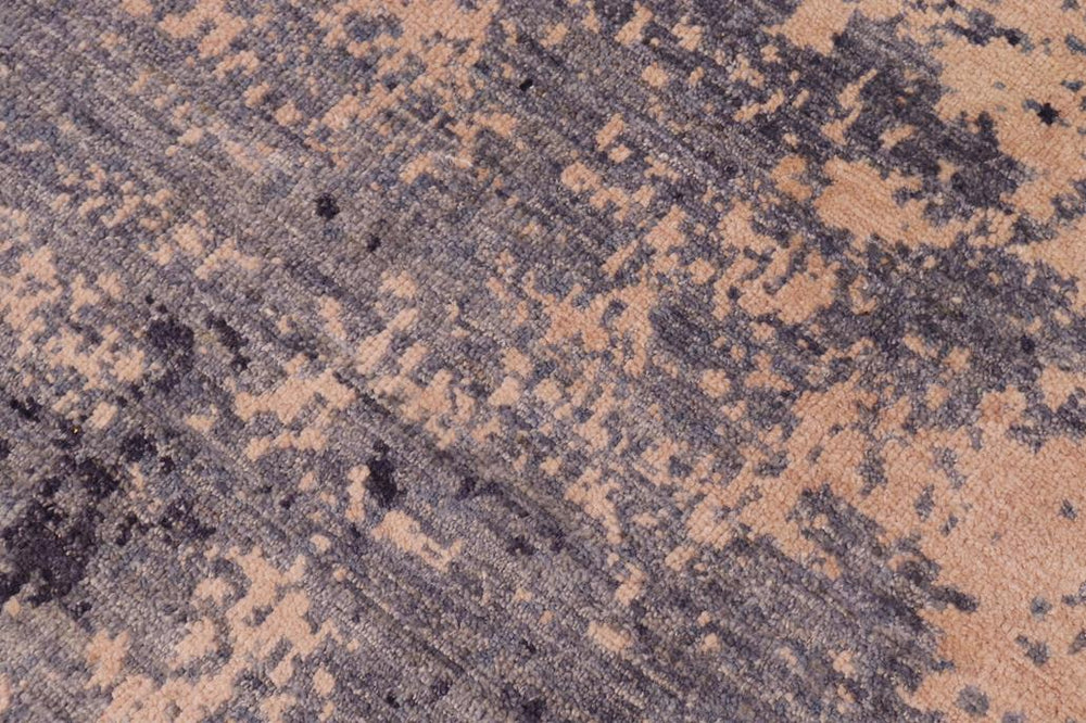 handmade Modern Kafkaz Gray Tan Hand Knotted RECTANGLE 100% WOOL area rug 8X10