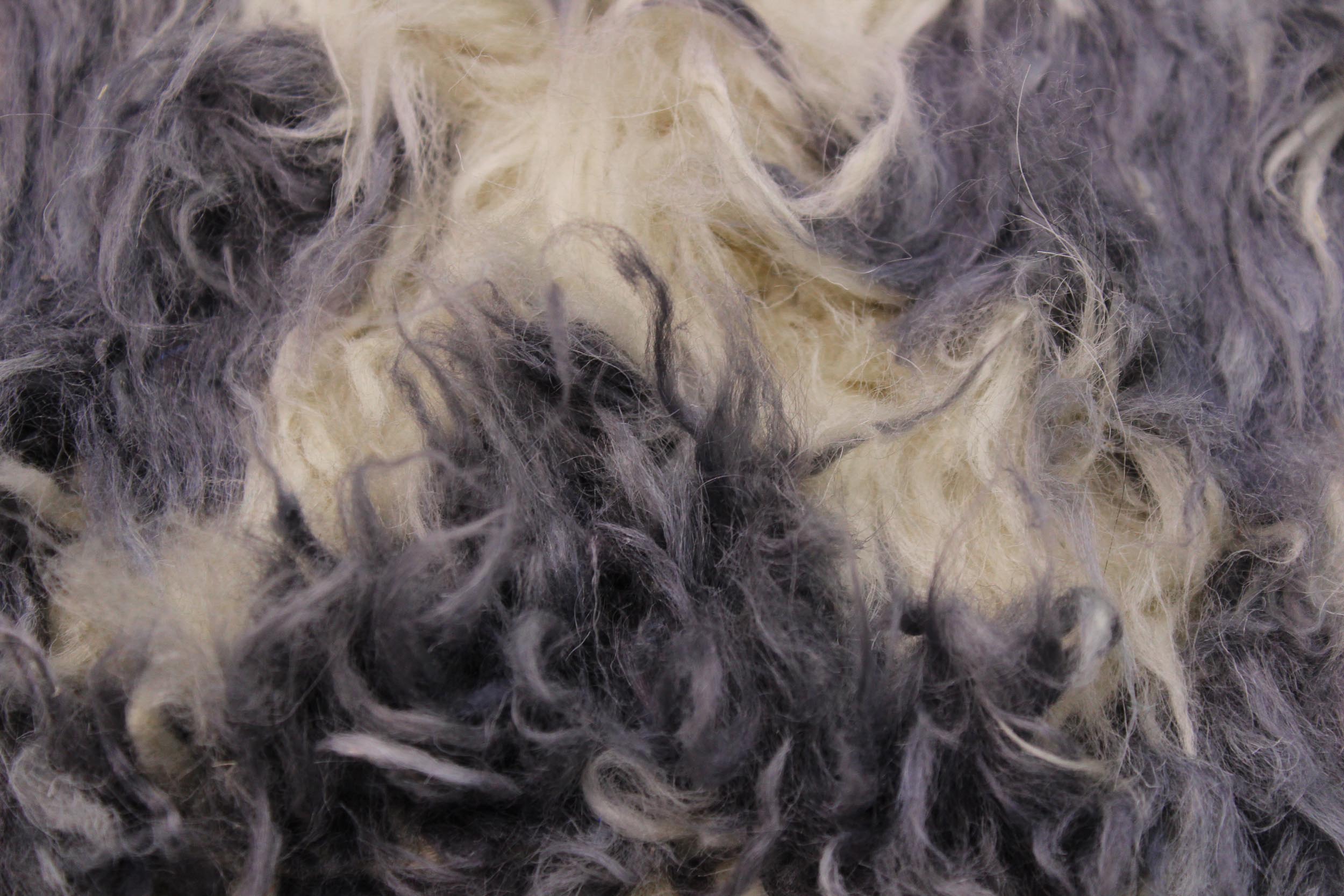 handmade Geometric Moroccan Gray Ivory Hand Knotted RECTANGLE 100% WOOL area rug 5' x 7'