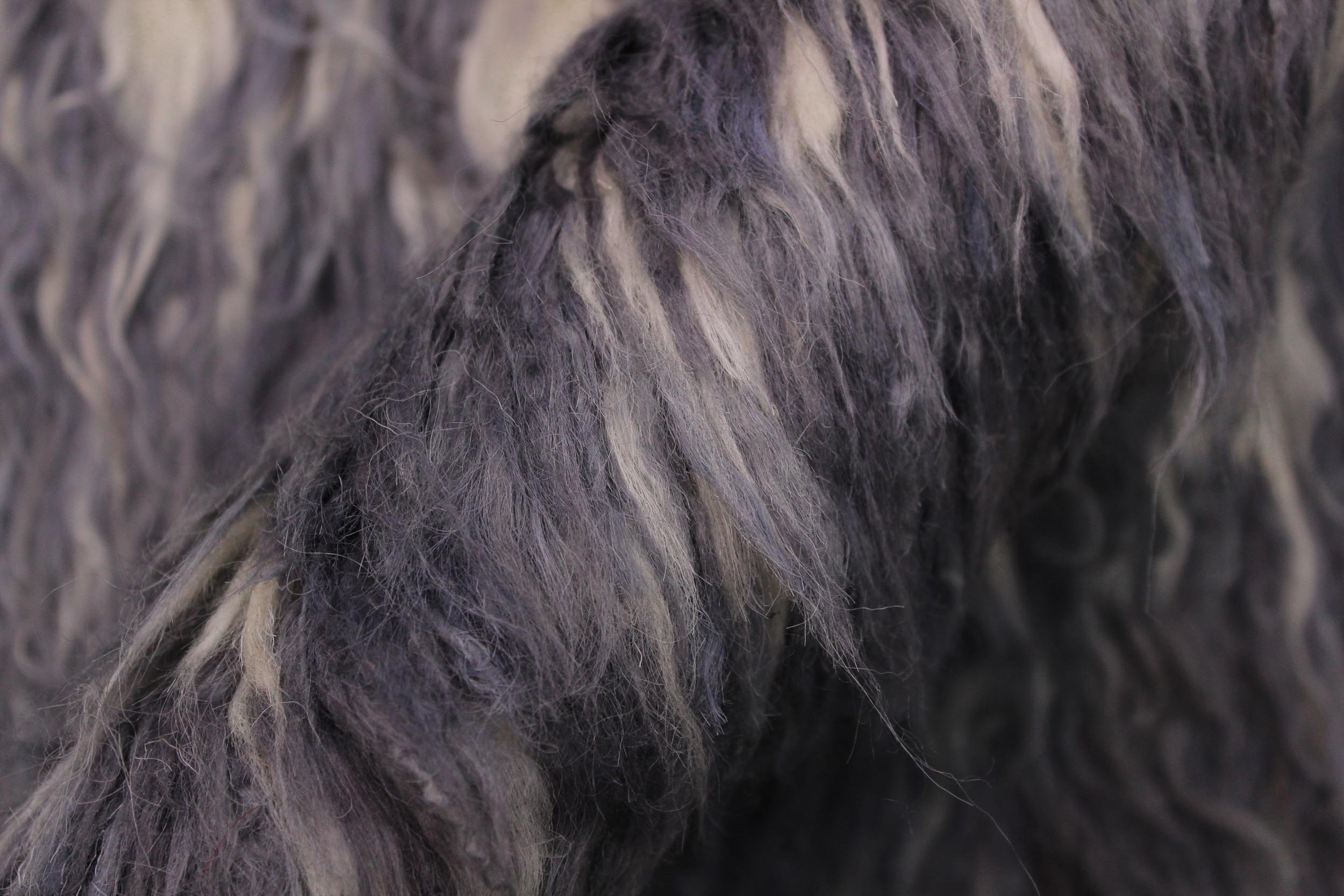 handmade Geometric Moroccan Gray Ivory Hand Knotted RECTANGLE 100% WOOL area rug 5' x 7'