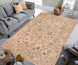 handmade Traditional Kafkaz Beige Tan Hand Knotted RECTANGLE 100% WOOL area rug 10 x 14