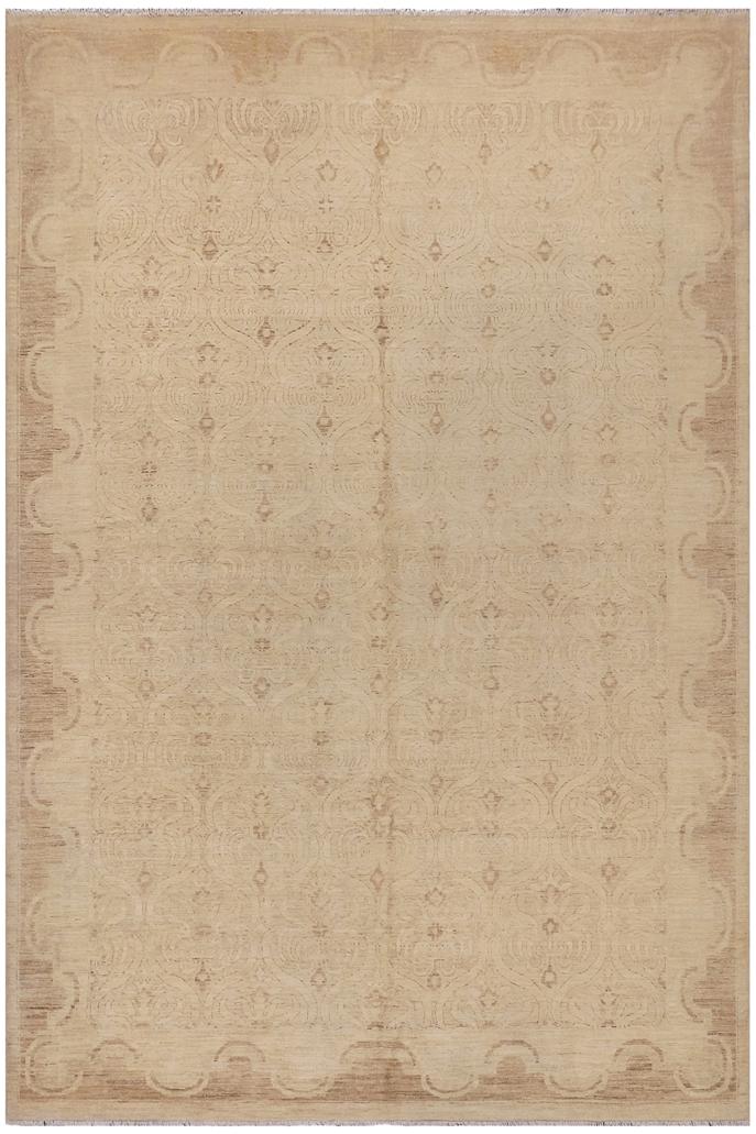 handmade Traditional Kafkaz Lt. Gold Lt. Gold Hand Knotted RECTANGLE 100% WOOL area rug 10X14