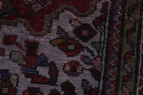 handmade Traditional Antique Antique Red Blue Hand Knotted RECTANGLE 100% WOOL area rug 3x5