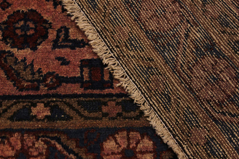 handmade Geometric Antique Kazak Antique Blue Lt.red Hand Knotted RECTANGLE 100% WOOL area rug 3x5