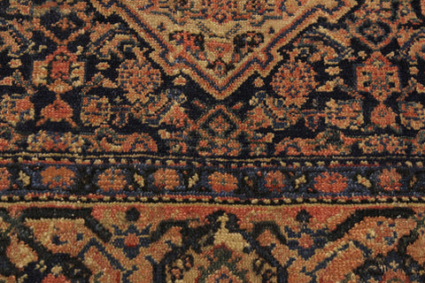 handmade Traditional Antique Antique Tan Blue Hand Knotted RECTANGLE 100% WOOL area rug 4x6
