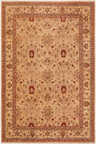 handmade Traditional Kafkaz Tan Beige Hand Knotted RECTANGLE 100% WOOL area rug 10 x 14