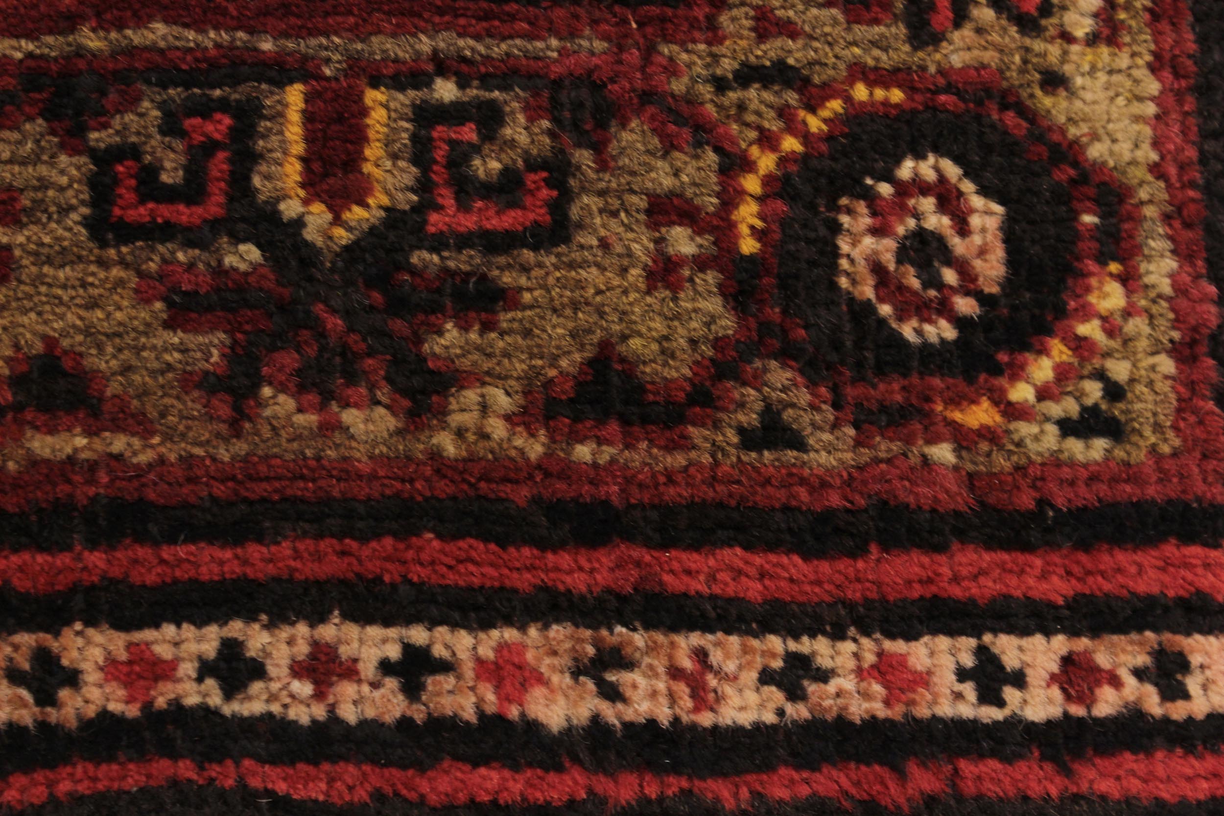 handmade Traditional Antique Blue Rust Hand Knotted RECTANGLE 100% WOOL area rug 3x5