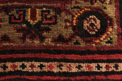 handmade Traditional Antique Blue Rust Hand Knotted RECTANGLE 100% WOOL area rug 3x5