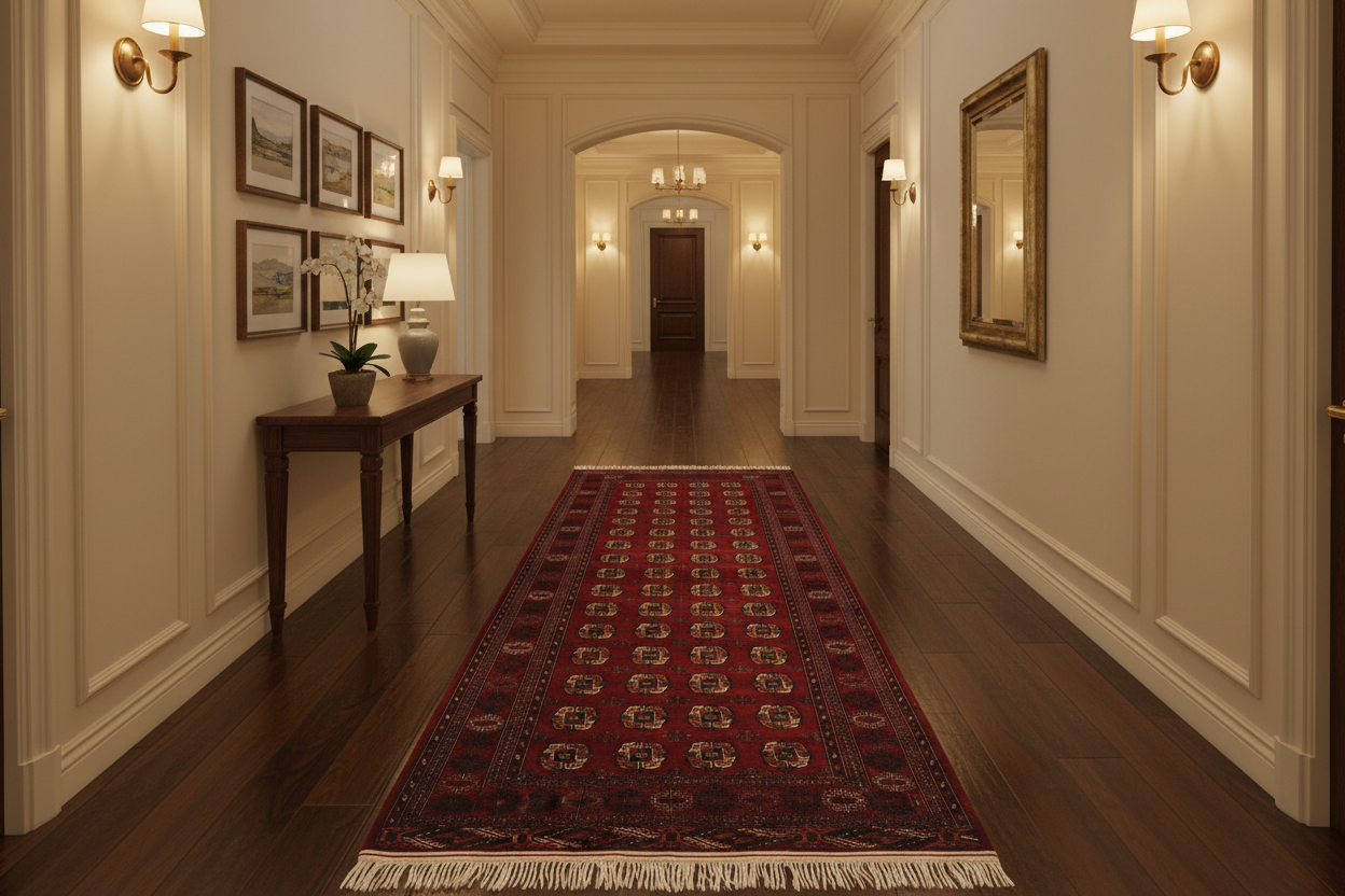 handmade Geometric Antique Red Ivory Hand Knotted RECTANGLE 100% WOOL area rug 7x10