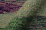 Flat Weave Kilim Antique Navaho Vintage handmade Modern Kilim gray Purple Hand-Woven Rectangle 100% Wool Area Rug 7x10 