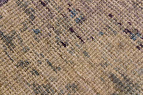 handmade Modern Kafkaz Green Blue Hand Knotted RUNNER 100% WOOL area rug 2' x 6'