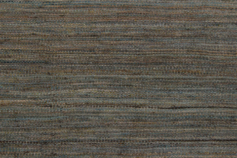 handmade Modern Kilim Grey Blue Hand-Woven RECTANGLE 100% WOOL area rug 4x6