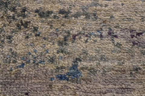 handmade Modern Kafkaz Green Blue Hand Knotted RUNNER 100% WOOL area rug 2' x 6'