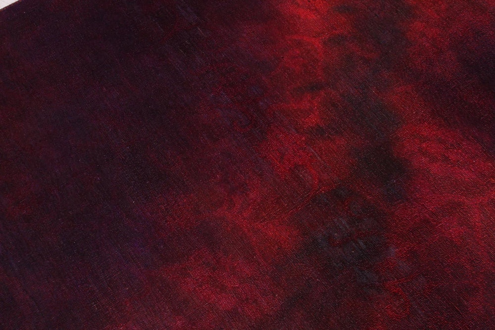 A11711 711"x 910"Over Dyed                     8x10BurgundyBLUEHand-knotted                  Pakistan   100% Wool  Rectangle  652671214554