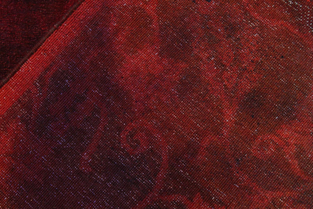 A11711 711"x 910"Over Dyed                     8x10BurgundyBLUEHand-knotted                  Pakistan   100% Wool  Rectangle  652671214554