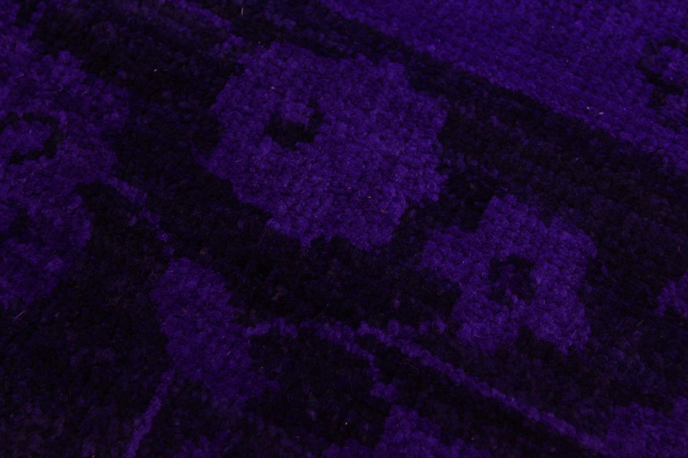 A11712, 710"x 9 8",Over Dyed                     ,8x10,Blue,PURPLE,Hand-knotted                  ,Pakistan   ,100% Wool  ,Rectangle  ,652671214561