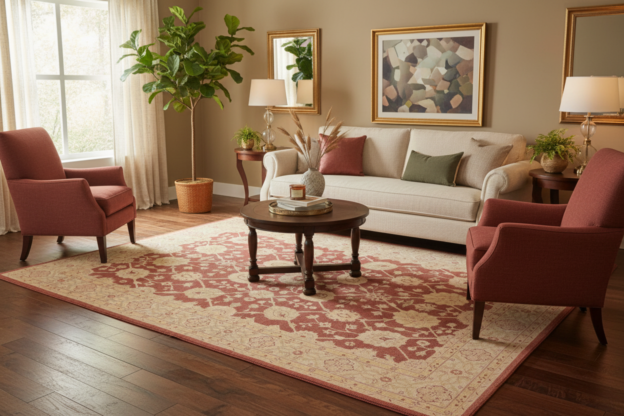 handmade Traditional Kafkaz Brown Beige Hand Knotted RECTANGLE 100% WOOL area rug 10x14