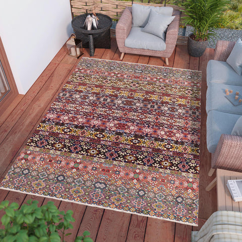 handmade Geometric Kurjean Pink Purple Hand Knotted RECTANGLE WOOL&SILK area rug 9x12