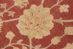 handmade Traditional Kafkaz Brown Beige Hand Knotted RECTANGLE 100% WOOL area rug 10X14