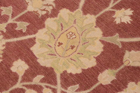 handmade Traditional Kafkaz Brown Beige Hand Knotted RECTANGLE 100% WOOL area rug 10x14