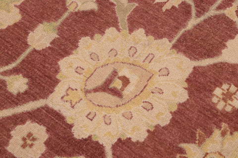 handmade Traditional Kafkaz Brown Beige Hand Knotted RECTANGLE 100% WOOL area rug 10x14